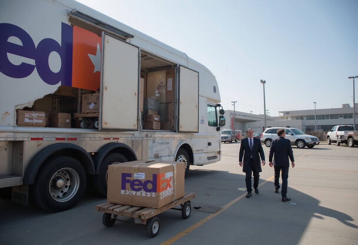 FedEx Panda Express transports special cargo