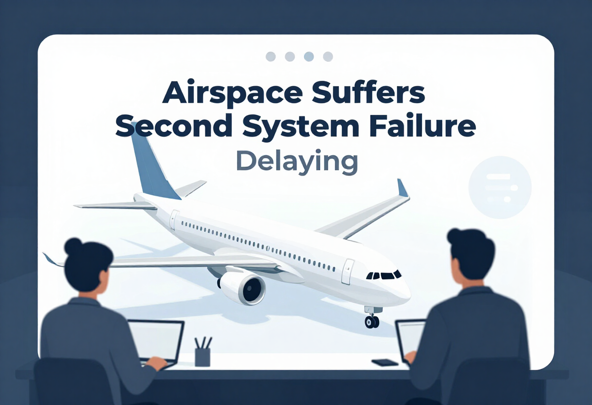 UK Airspace Suffers Second System Failure, Delaying Flights - Bloomberg