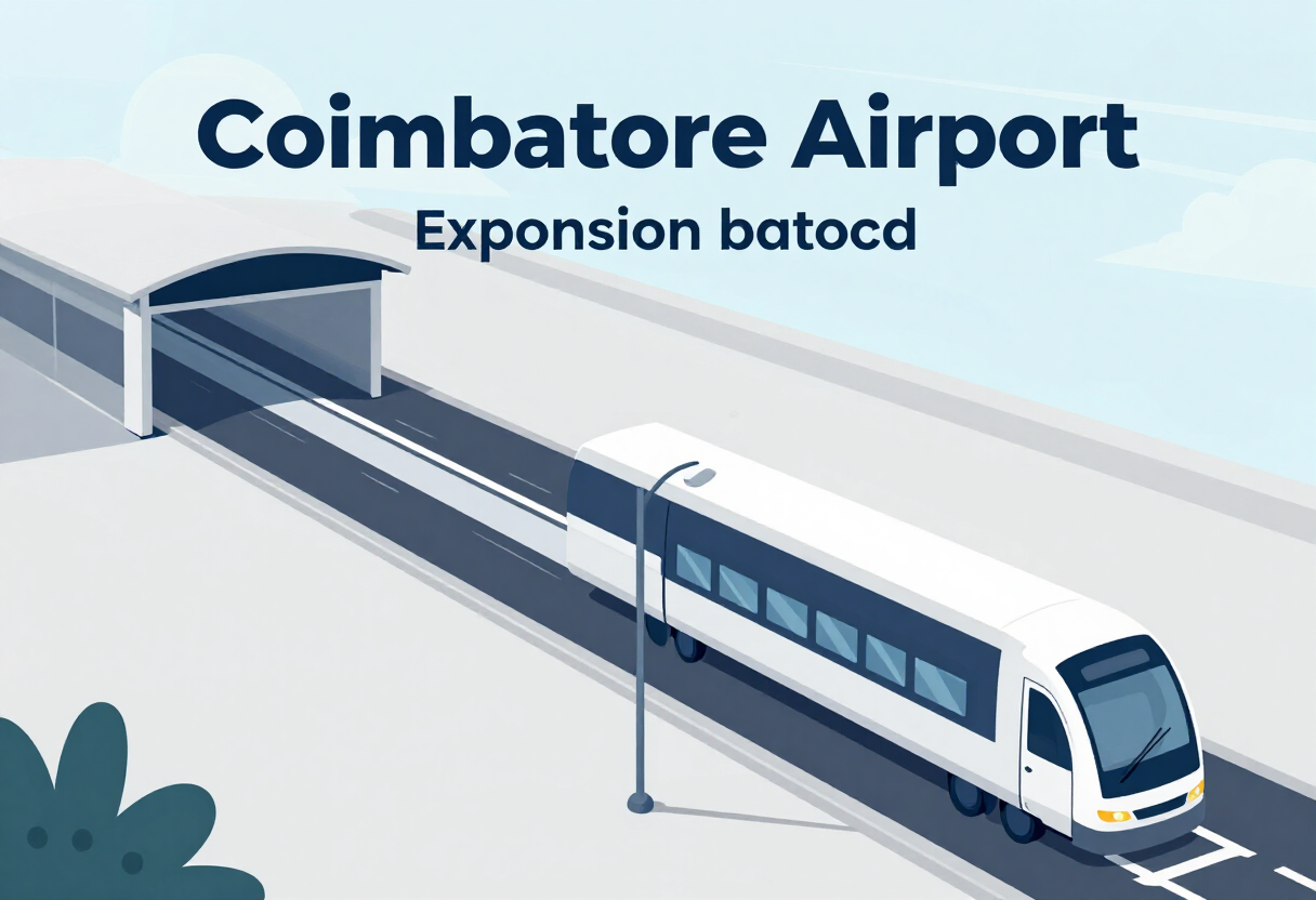 Coimbatore airport expansion: AAI backtracks on 10.5meter approach road assurance, say farmers - The New Indian Express