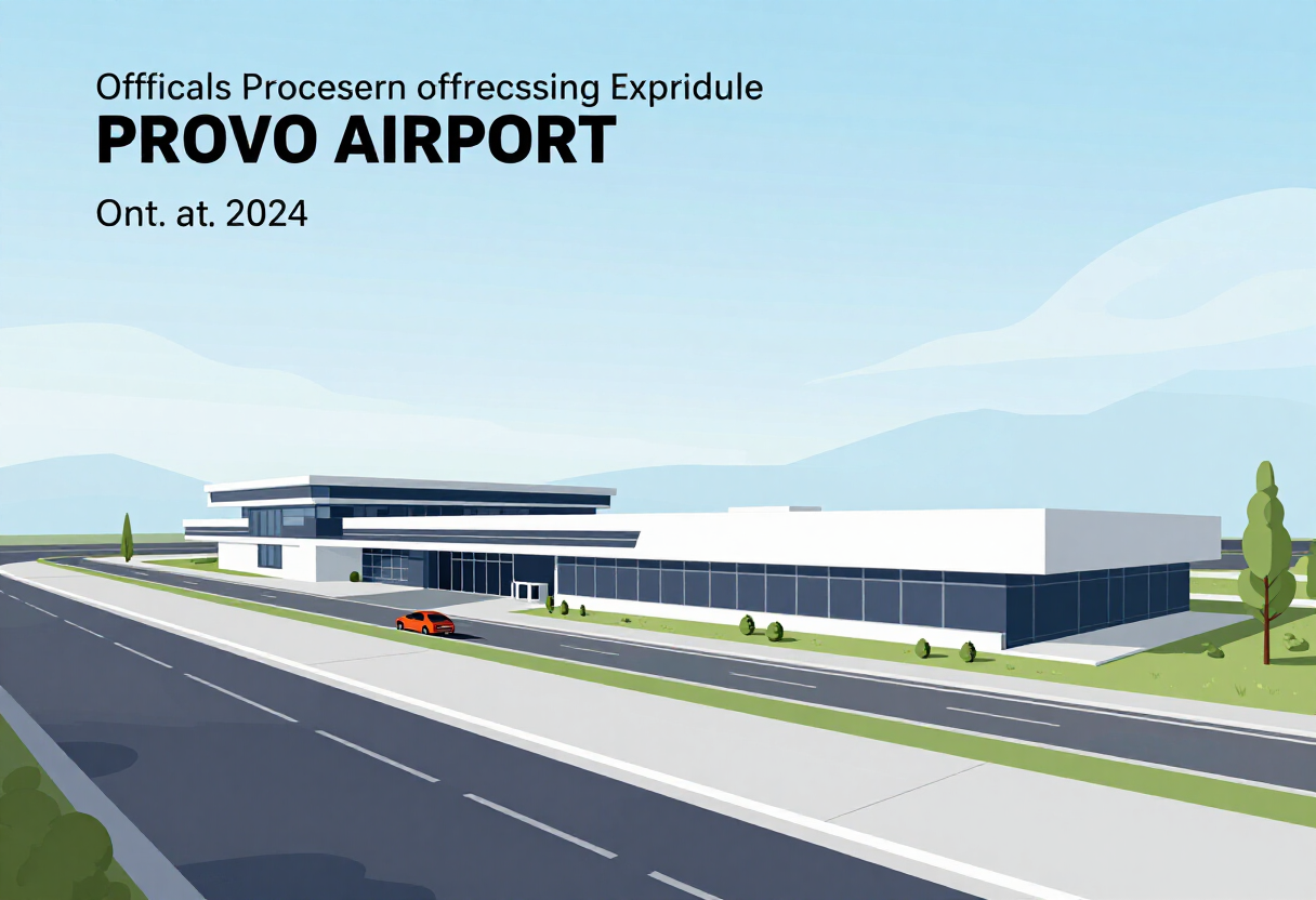 Officials say Provo Airport expansion progressing on schedule, as passenger count surges - Lehi Free Press