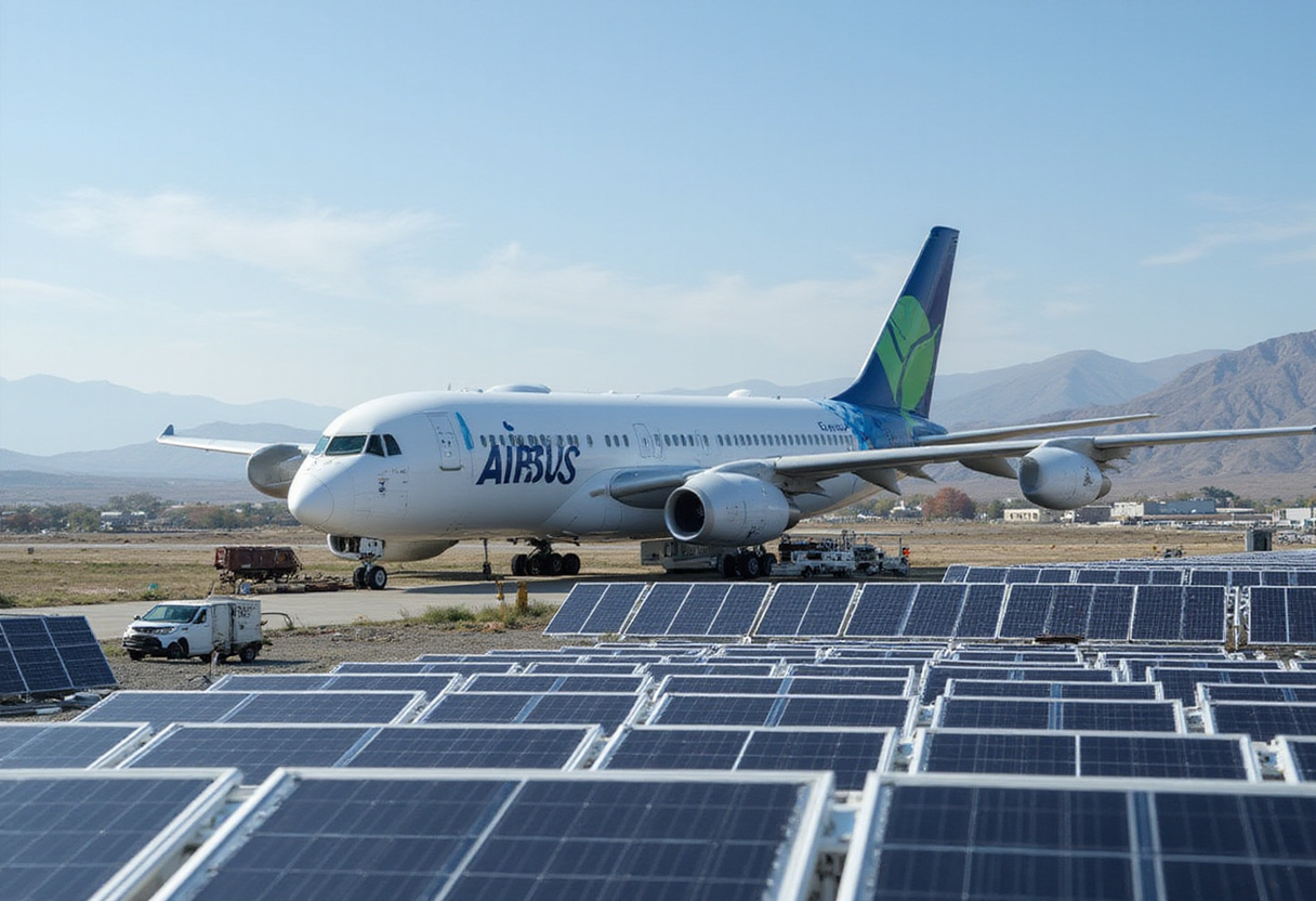 Airbus unveils study on the potential of SAF - Airbus